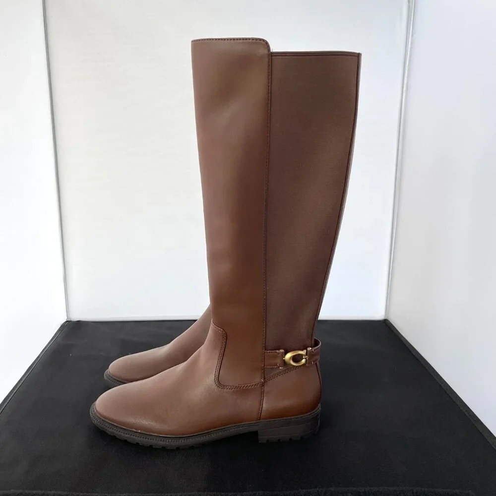 Coach Faith Women's Riding Boot - Picture 4 of 10